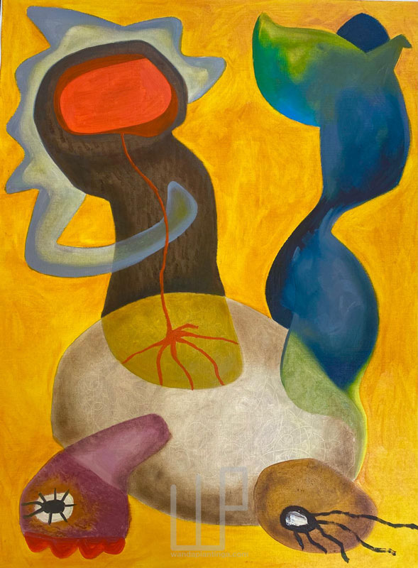 Alienation III oil on paper 42x56