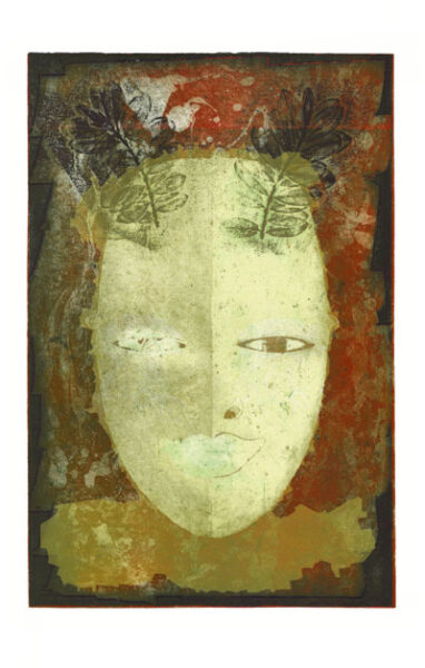 commision face III print on acrylic 55x80