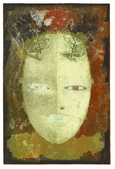 commision face III print on acrylic 55x80