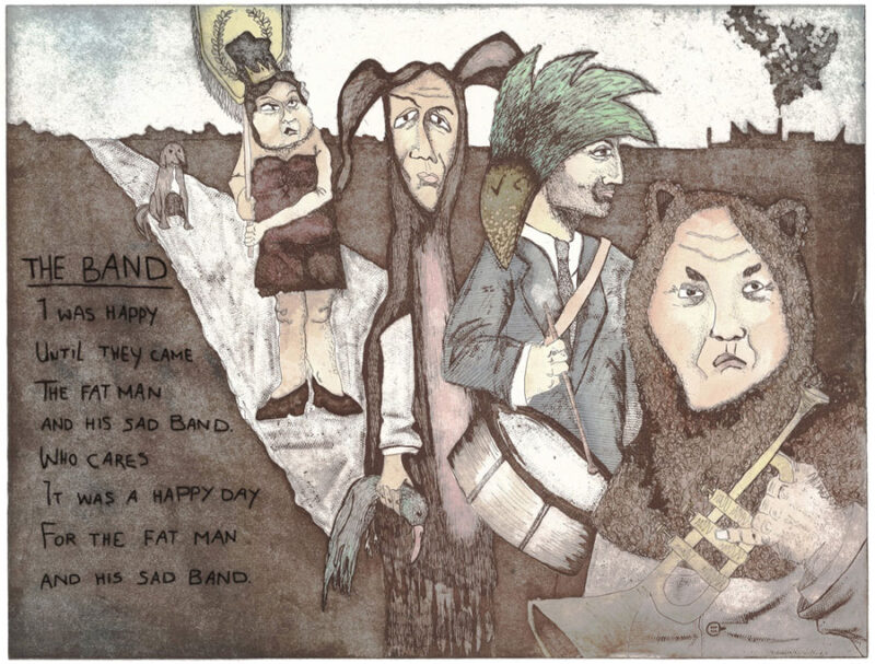 etching the band 30x45